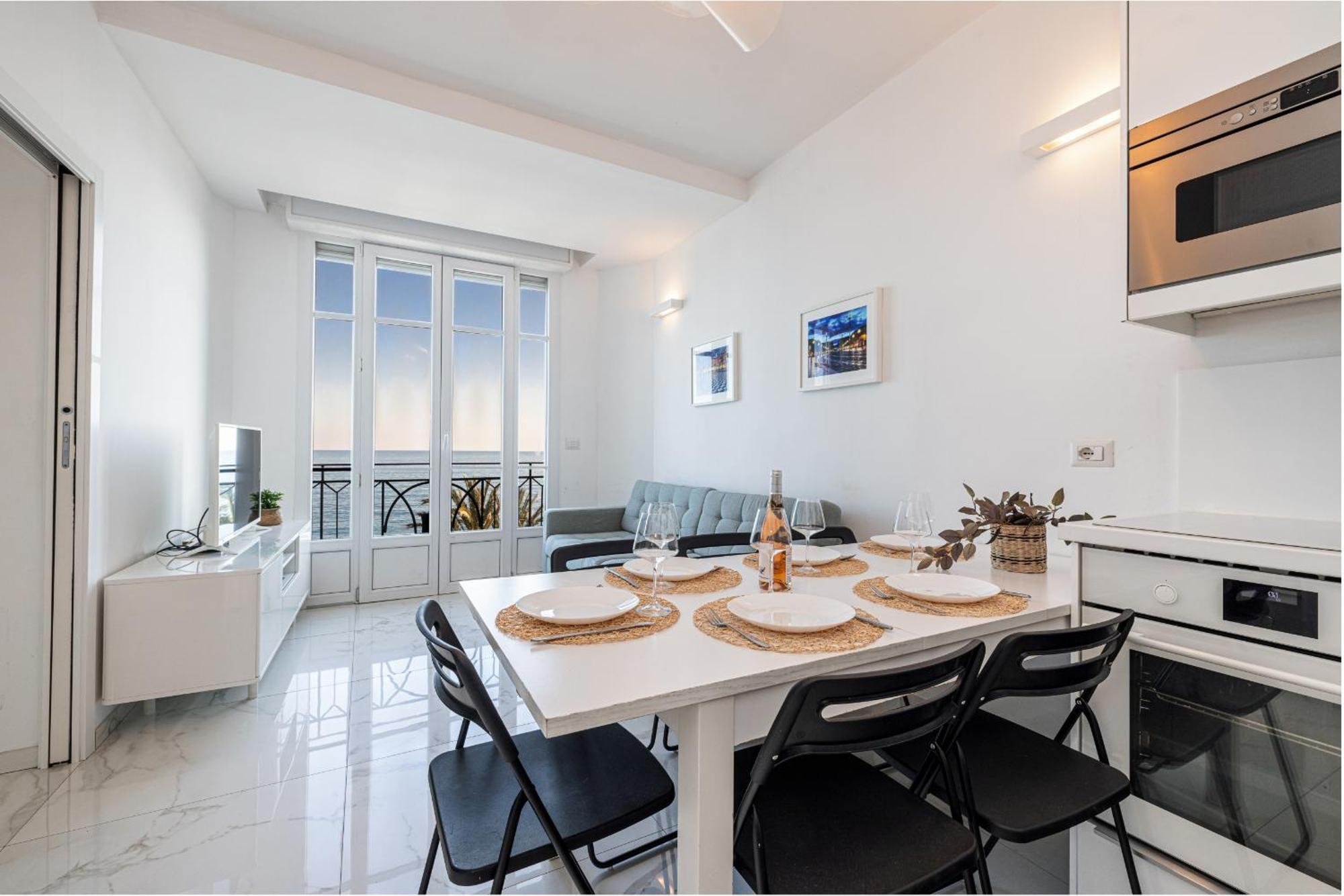 ניס Sea View - 2 Bdr Promenade Des Anglais מראה חיצוני תמונה