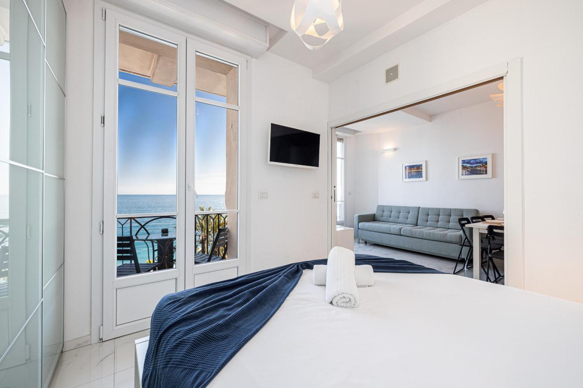 ניס Sea View - 2 Bdr Promenade Des Anglais מראה חיצוני תמונה