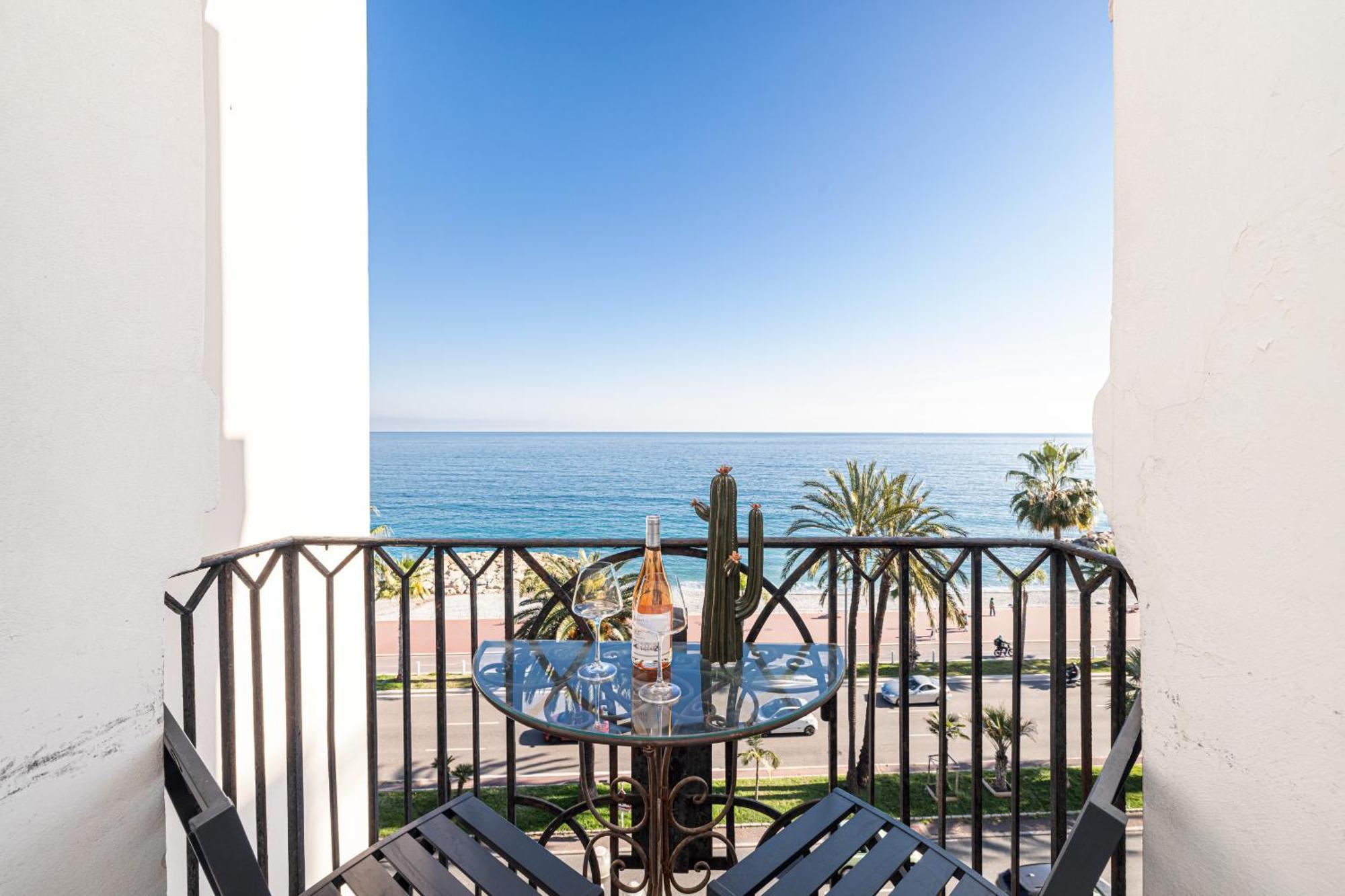 ניס Sea View - 2 Bdr Promenade Des Anglais מראה חיצוני תמונה
