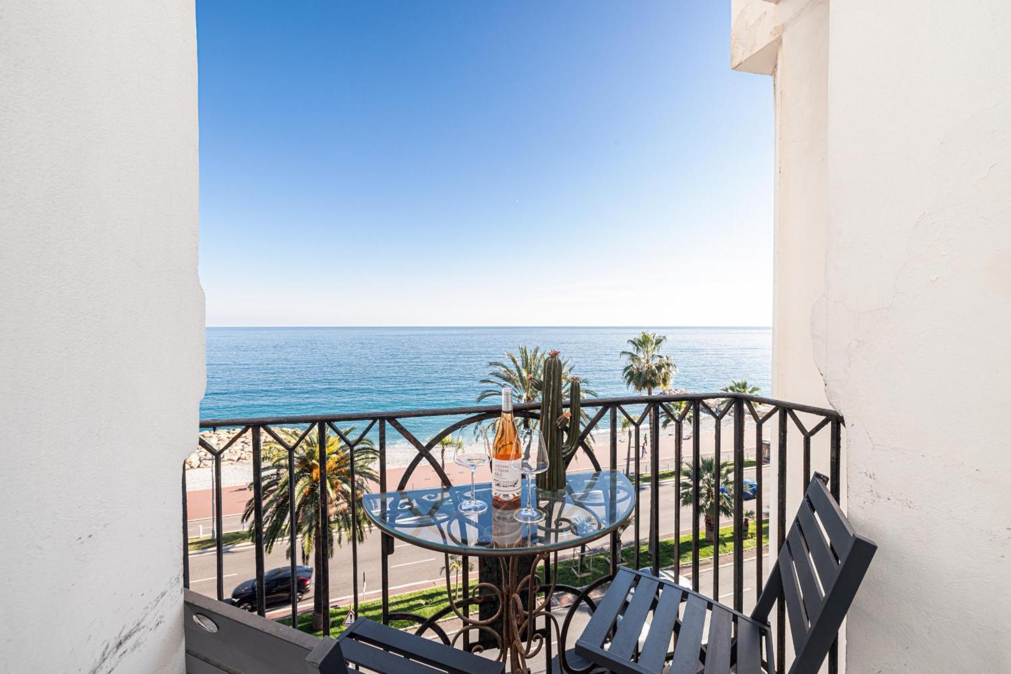 ניס Sea View - 2 Bdr Promenade Des Anglais מראה חיצוני תמונה